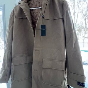 Ralph Lauren Kids Tan Trench Coat